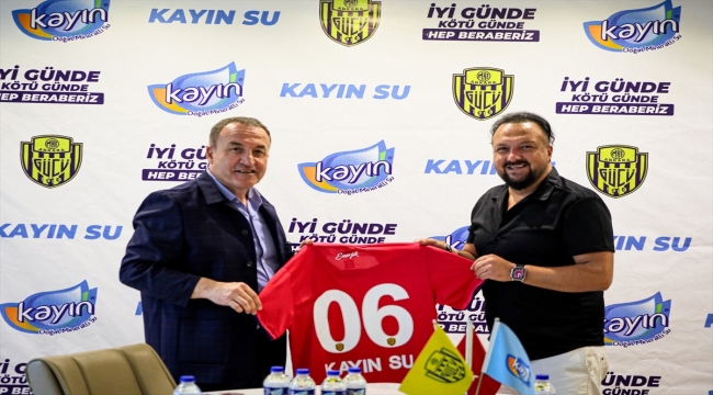 MKE Ankaragücü, Kayın Su ile sponsorluk anlaşmasını uzattı