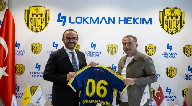 MKE Ankaragücü, Lokman Hekim Sağlık Grubu'yla sponsorluk anlaşmasını yeniledi