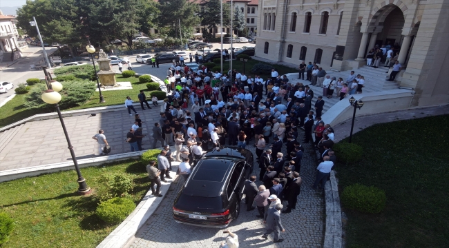 Muş Valisi olarak atanan Kastamonu Valisi Çakır'a uğurlama