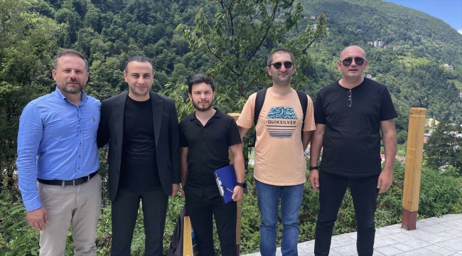 Rize'de boyama tekniğiyle yapılmış kaya resmi örnekleri bulundu