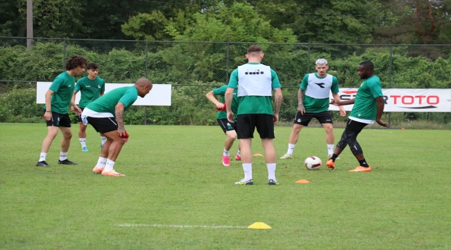 Sakaryaspor, Göztepe maçının hazırlıklarını sürdürdü