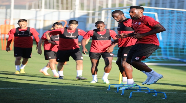 Sivasspor, Gaziantep FK maçının hazırlıklarını sürdürdü