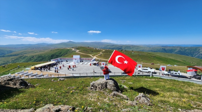 Trabzon'da yeniden düzenlenen Harmantepe Şehitliği açıldı