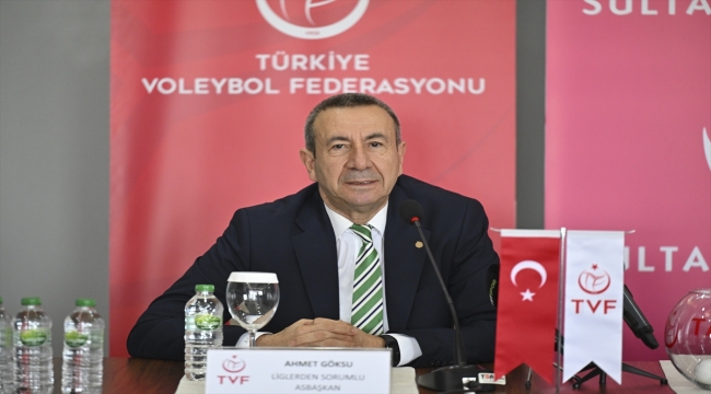 Voleybolda 2023-2024 sezonun fikstür çekimi yapıldı 