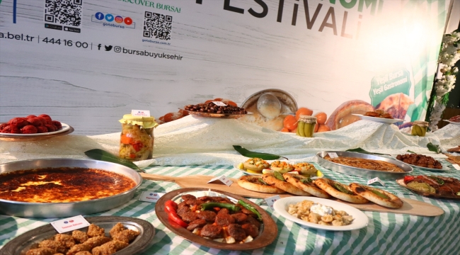 2. Bursa Gastronomi Festivali'nde gala yemeği verildi