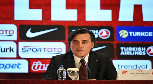 A Milli Futbol Takımı 3 yıllığına Vincenzo Montella'ya emanet