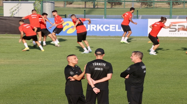 A Milli Futbol Takımı, Ermenistan maçının hazırlıklarına başladı