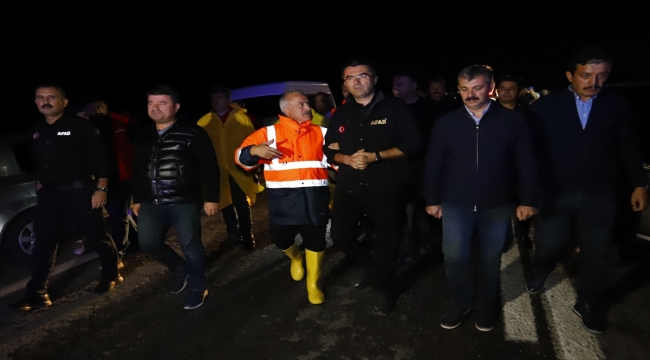 AFAD Başkanı Memiş, Aksaray'da yaşanan sel sonrası açıklama yaptı