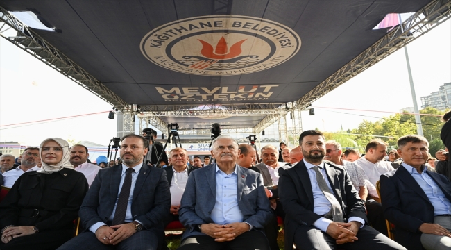 AK Parti Genel Başkanvekili Yıldırım, Kağıthane'deki açılış töreninde konuştu