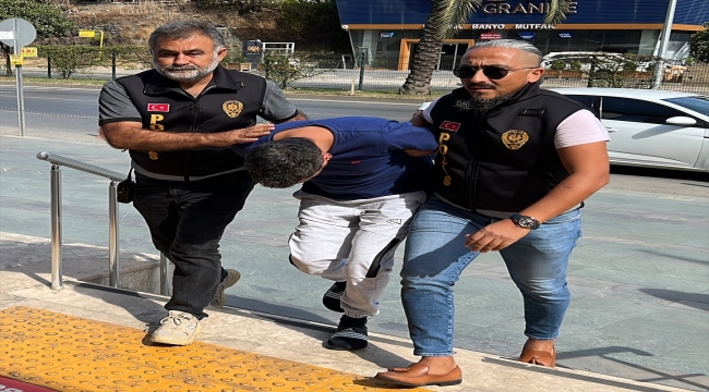 Alanya'da bir kişiyi bıçakla öldürdüğü iddia edilen zanlı tutuklandı