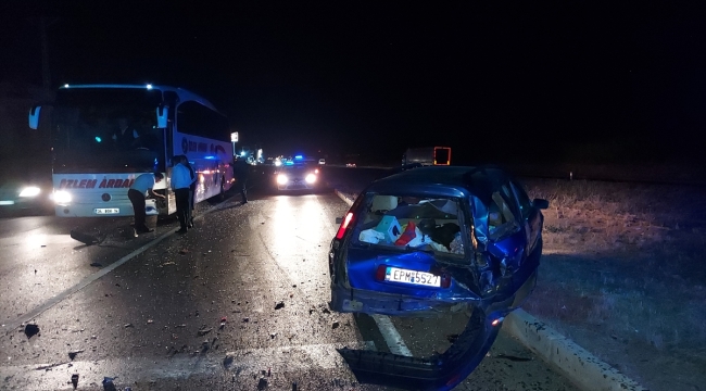 Amasya'da zincirleme trafik kazasında 3 kişi yaralandı