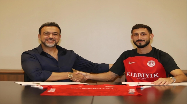 Antalyaspor Başkanı Gülel, Jehezkel'in imza töreninde konuştu