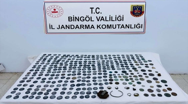 Bingöl'de 362 sikke ele geçirildi