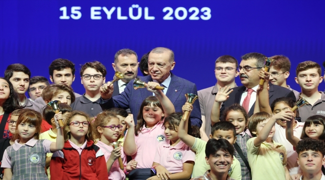 Cumhurbaşkanı Erdoğan, 2023-2024 Eğitim Öğretim Yılı Açılış Töreni'nde konuştu