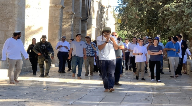 Fanatik Yahudilerden Mescid-i Aksa'ya "Yom Kippur" baskını