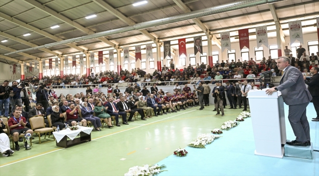 Gençlik ve Spor Bakanı Osman Aşkın Bak, Sporla Engelsiz Yaşam Programı'nda konuştu