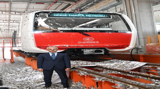 İlk yerli ve milli sürücüsüz metro aracı sefere çıkmaya hazır