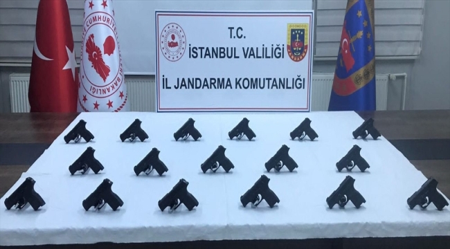 İstanbul'da düzenlenen silah kaçakçılığı operasyonunda 9 kişi yakalandı