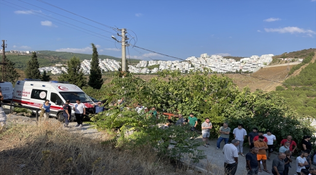 İzmir'de devrilen motosikletin sürücüsü öldü