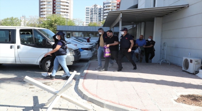 Mersin'de terör operasyonunda yakalanan 4 zanlıdan 3'ü tutuklandı