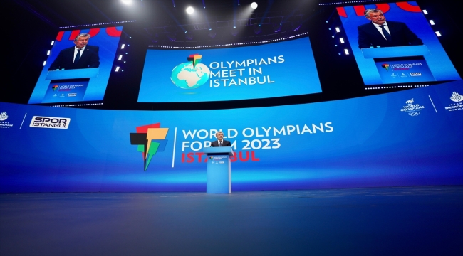 Olimpiyat sporcularını buluşturan "Dünya Olimpian Forumu" İstanbul'da başladı 