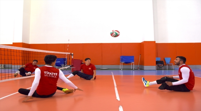 Oturarak voleybolda hedef altın madalya