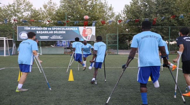 Şahinbey Belediyesi Ampute Futbol Takımı'nın gözü ikinci kez Şampiyonlar Ligi Kupası'nda