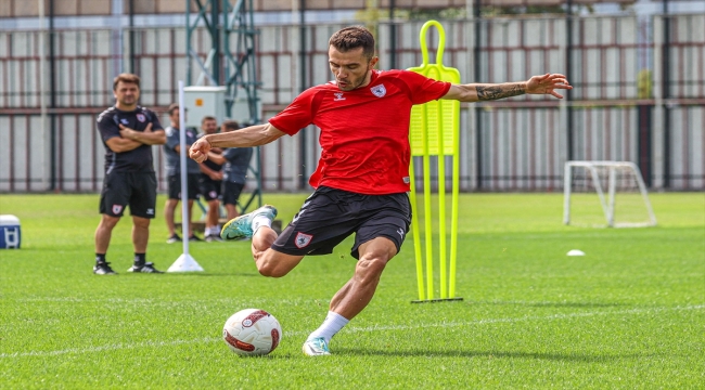 Samsunspor, Galatasaray maçının hazırlıklarını sürdürdü