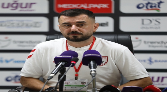 Samsunspor-Gaziantep FK maçının ardından