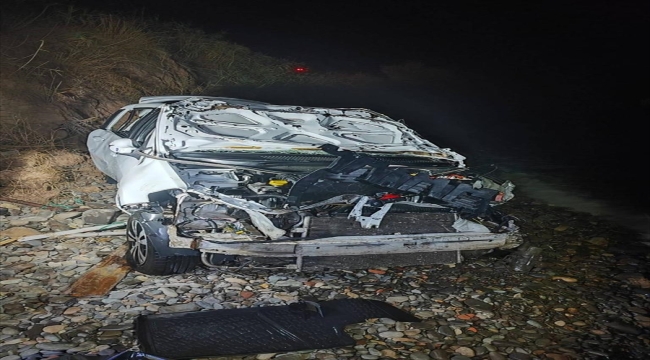 Tekirdağ'da denize düşen otomobildeki yolcu öldü, sürücü yaralandı 