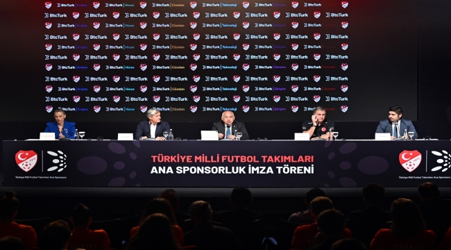 TFF ile BtcTurk sponsorluk sözleşmesi imzaladı