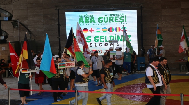 Uluslararası Aba Güreşi Dünya Şampiyonası, Hatay'da başladı