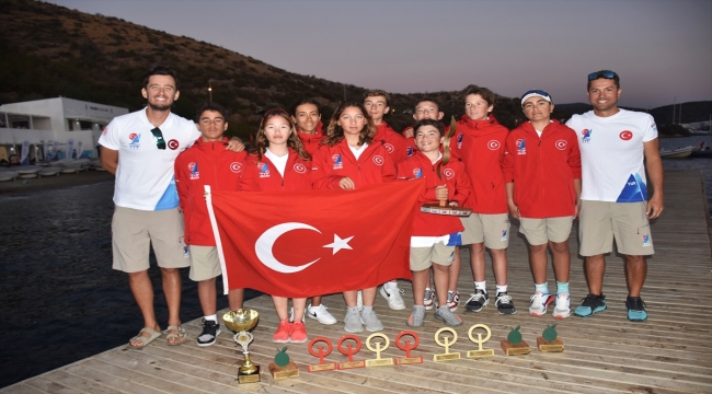 11. Bodrum Uluslararası Optimist Yarışları sona erdi