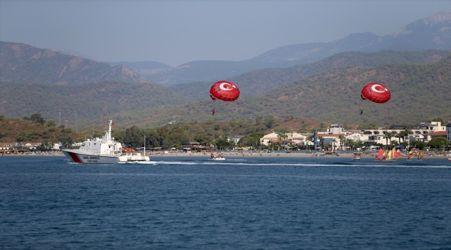 58. Cumhurbaşkanlığı Türkiye Bisiklet Turu'nun Fethiye-Marmaris etabı başladı