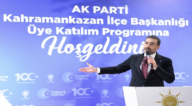 AK Parti'ye 1500 yeni üye katıldı