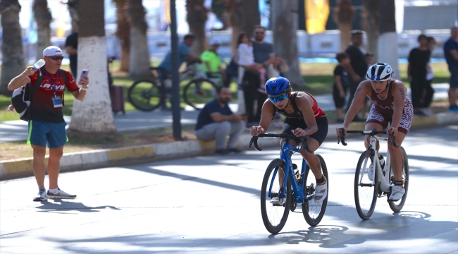 Avrupa Triatlon Kupası yarışları Mersin'de başladı