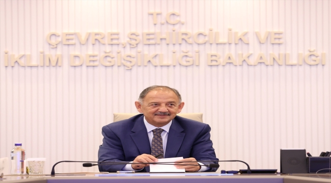 Bakan Özhaseki, Kahramanmaraş'ta 146 bin 918 bağımsız bölümün yapımının devam ettiğini bildirdi