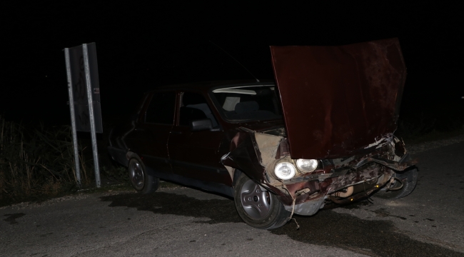 Burdur'da kaza yapan otomobilden inen kişi başka aracın çarpması sonucu öldü