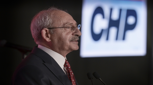 CHP Genel Başkanı Kılıçdaroğlu, "Cumhuriyetimizin 100. Yılı Resepsiyonu"nda konuştu