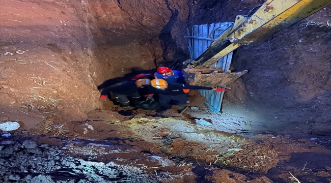 Çorum'da açtığı su kuyusunda kayan toprağın altında kalan kişi öldü