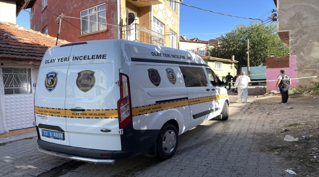 Edirne'de çıkan silahlı kavgada 1 kişi öldü, 1 kişi ağır yaralandı