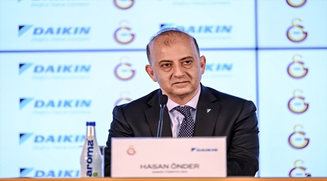 Galatasaray ile Daikin arasında sponsorluk anlaşması imzalandı