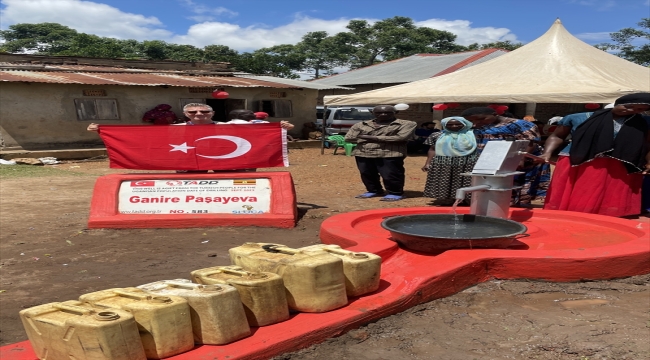 Ganire Paşayeva'nın adı Uganda'da açılan su kuyusuyla yaşatılacak