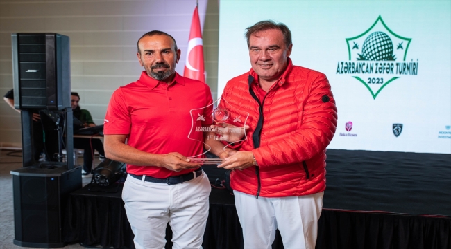 Golfçü Recep Turan, Azerbaycan Zafer Turnuvası'nı kazandı