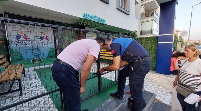 Aydın'da anaokulunda üzerine dolap devrilen çocuk yaralandı