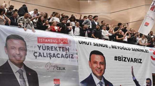 CHP İstanbul İl Başkanlığına Özgür Çelik seçildi