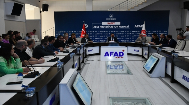 Hatay'da, Antakya Koruma Amaçlı İmar Planı'nın istişare toplantısı yapıldı