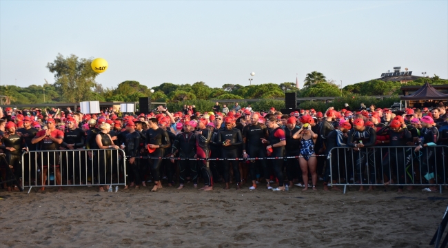 Ironman 70.3 Türkiye yarışları Antalya'da başladı