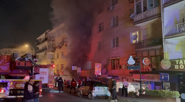 İstanbul'da petshopta çıkan yangın söndürüldü 