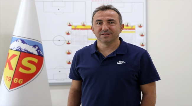 Kayserispor Teknik Direktörü Recep Uçar'ın hedefi coşkulu oyun: